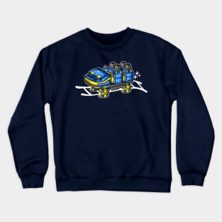 Block coaster Crewneck Sweatshirt